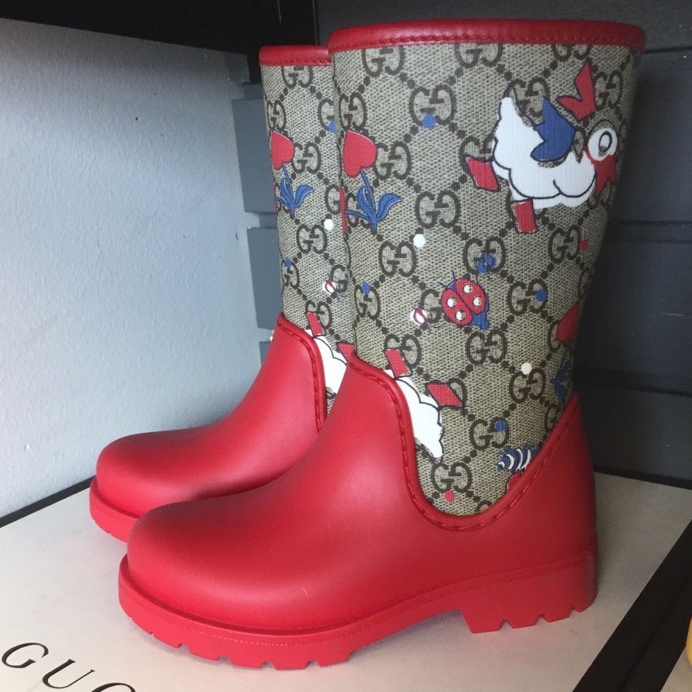 Little girl Gucci rain boots